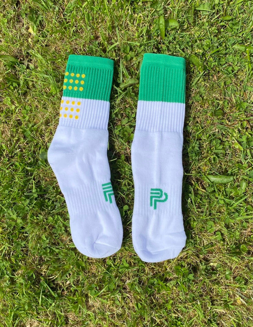 Green and Yellow Socks