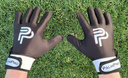 Black with White strap Gaelic Gloves